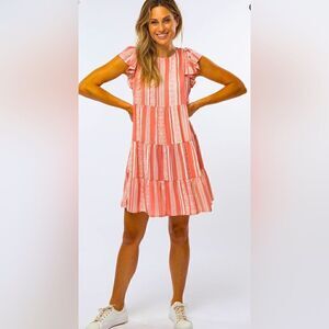 ELAN BOHO BABYDOLL DRESS Size Small
